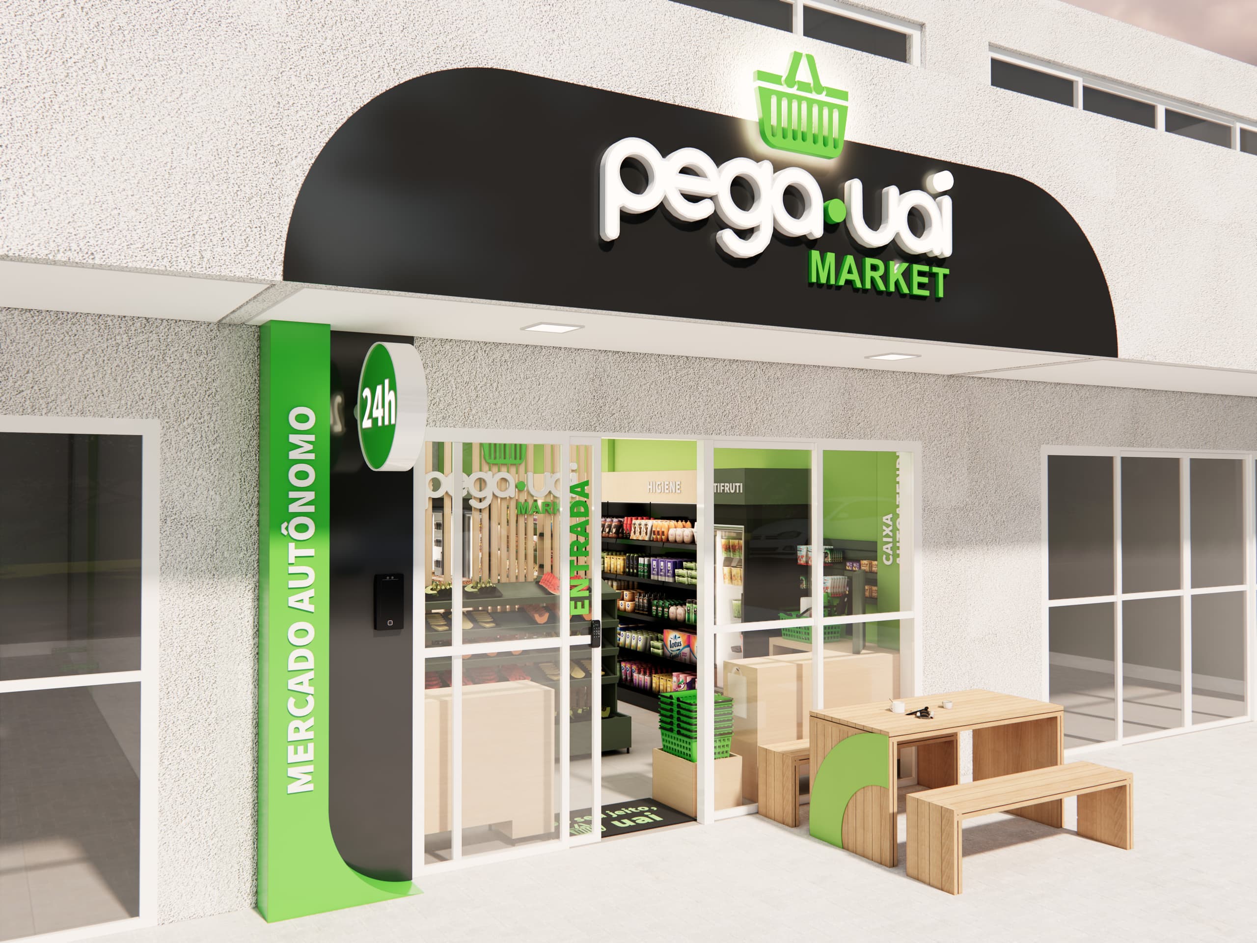 pega uai market